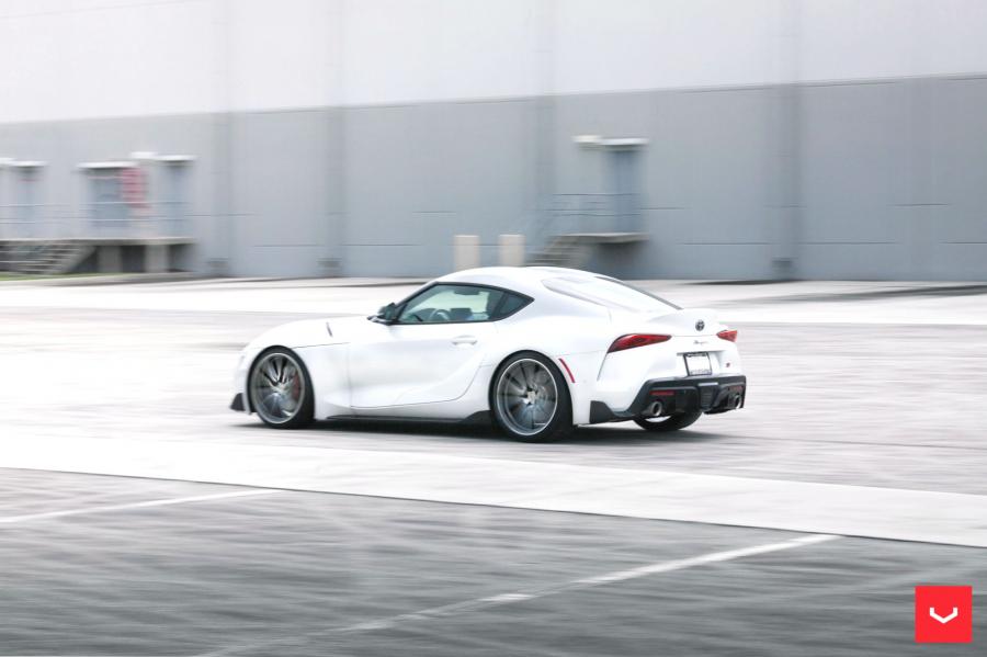 Toyota GR Supra on Vossen Wheels (HF-3) 2019 года  (фото 9 из 13)